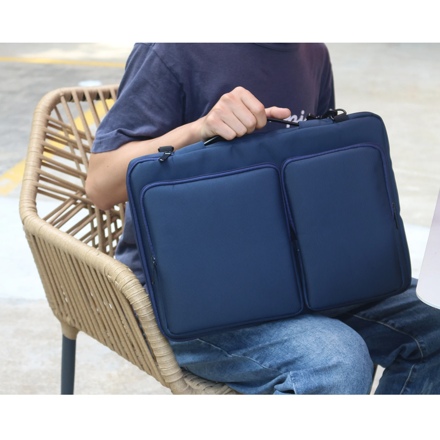 Laptop Briefcase Bag 14 &15.6 inch Waterproof Notebook computer  Business Shoulder Bag for Men and Women