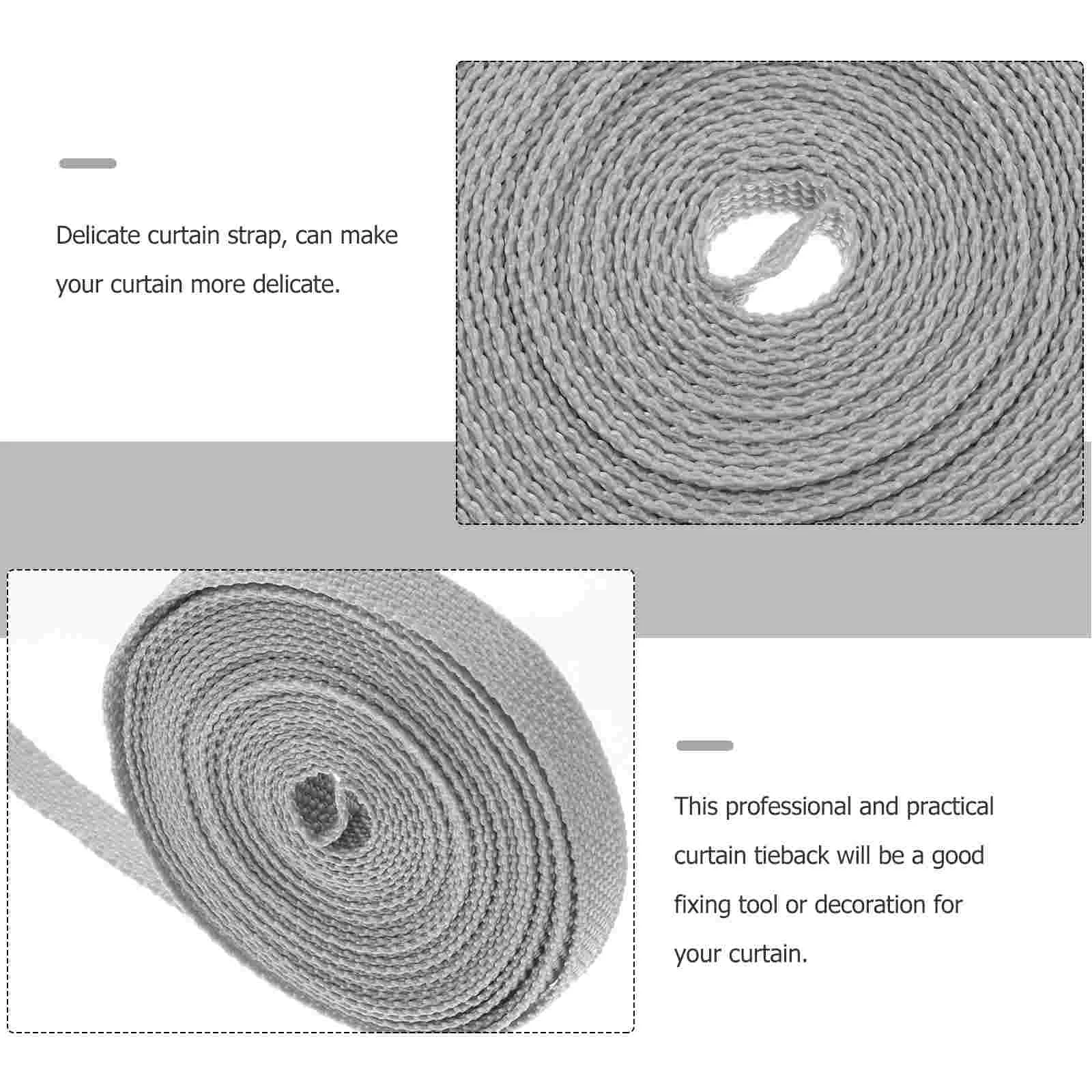 2 rotoli di fermo per finestre, delicate fibbie per tende, fermacravatta per tende a rullo per ornamenti domestici, finestre per interni