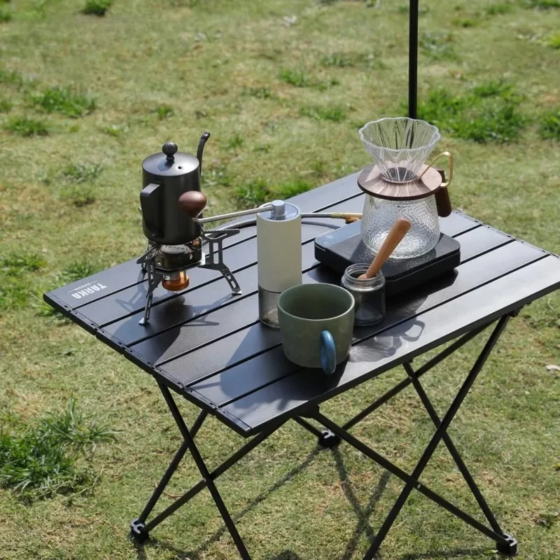 Outdoor Camping Folding Table Party Picnic BBQ Portable Foldable Desk High Strength Ultralight Aluminium Portable Table