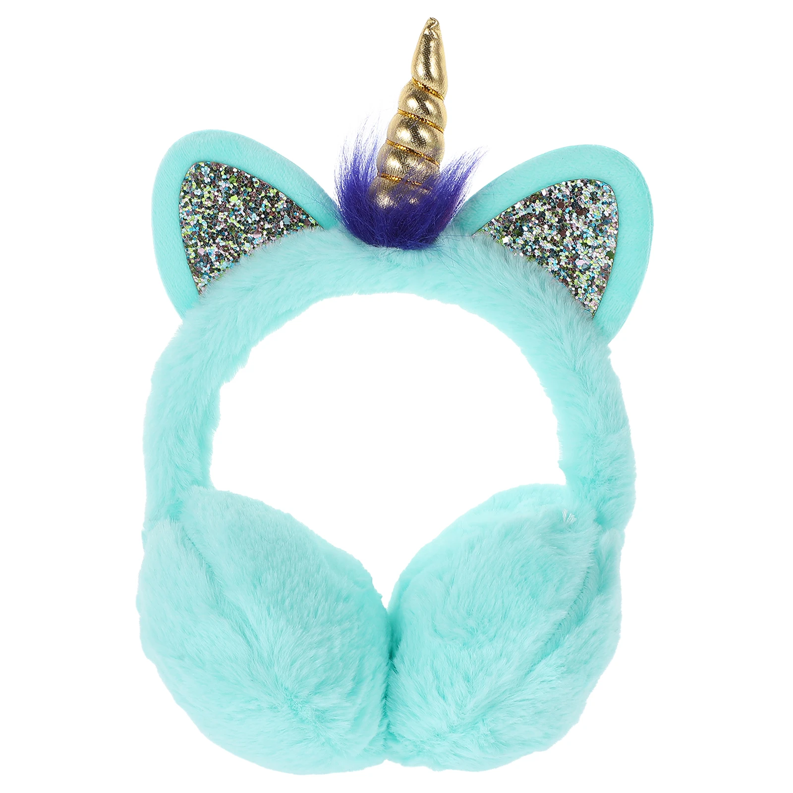 

Unicorn Earmuffs Ear Warmers Pink Headphones Children Earpiece Non Slip Comfortable Fit Keeps Ears Warm