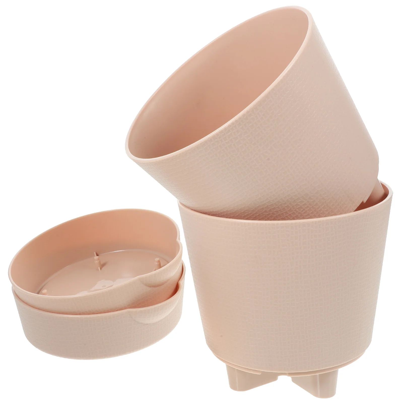

1 set Automatic Self Watering Flower Pot Indoor Plants Planter Outdoor Succulent Pots Absorbent Drainage Balcony