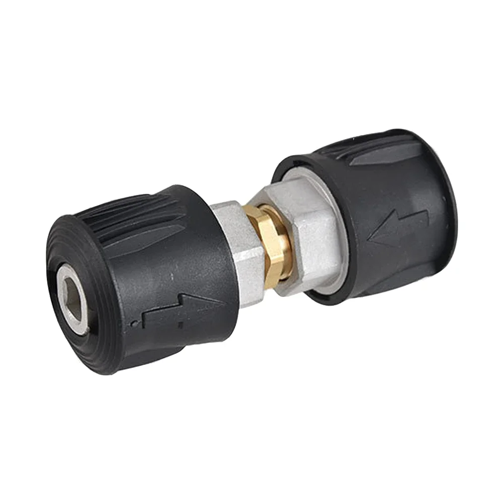 High Pressure Quick-Fitting for Gun and Power Washer Hose Extension Connector Compatible Karcher Hose to M22 14mm Female Fitting