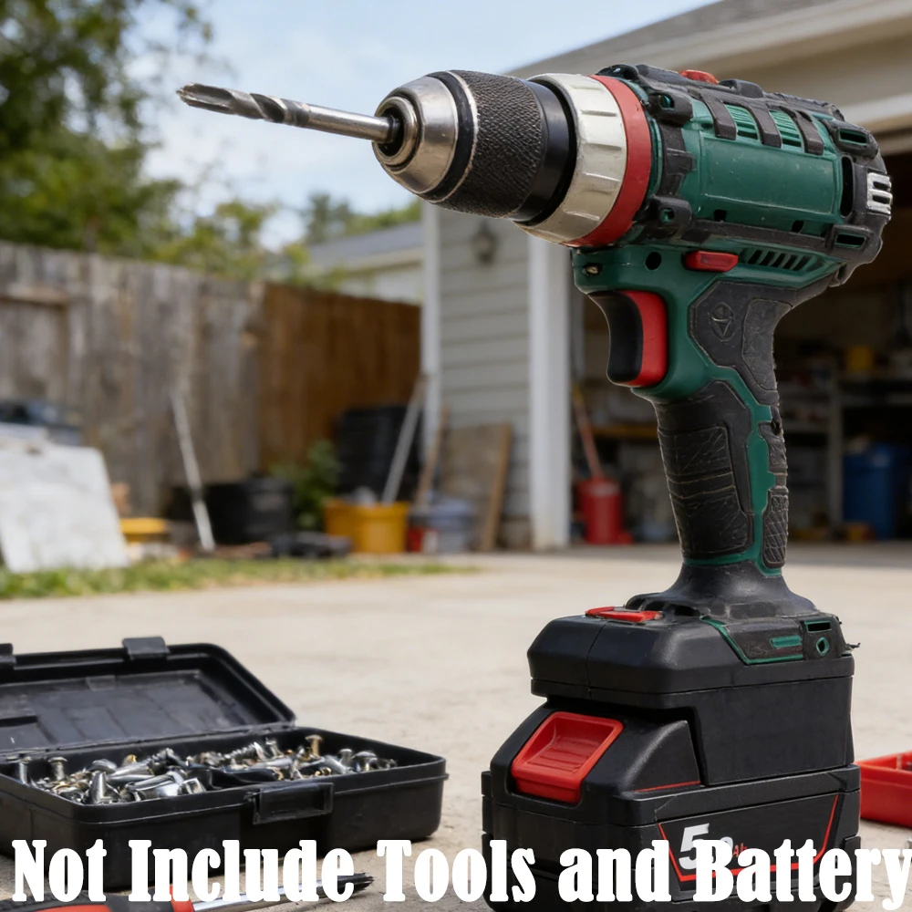 

Converter For Milwaukee 18V Lithium Battery Adapter To for Parkside Lidl X20V Li-ion Power Tools Accessories (No Battery)