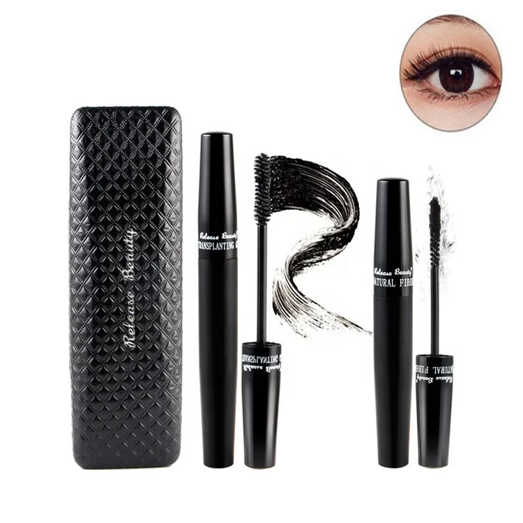 

3D Mink Fiber Waterproof Black Thick Lengthening Curling Eye Lashes Extension Mascara