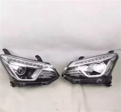 Car Headlight Headlamp for Isuzu DMAX MUX DRL Daytime Running Light High low beam Turn signal