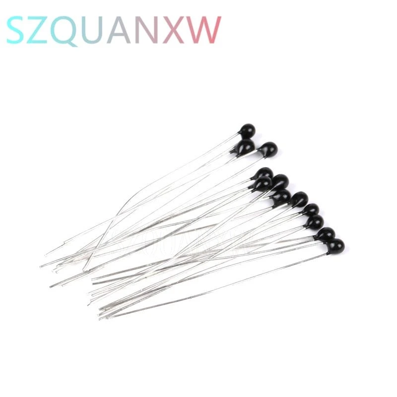 50pcs Thermistor NTC-MF52-103/3435 10K  ohm 1% Thermal Resistor Temperature Sensor