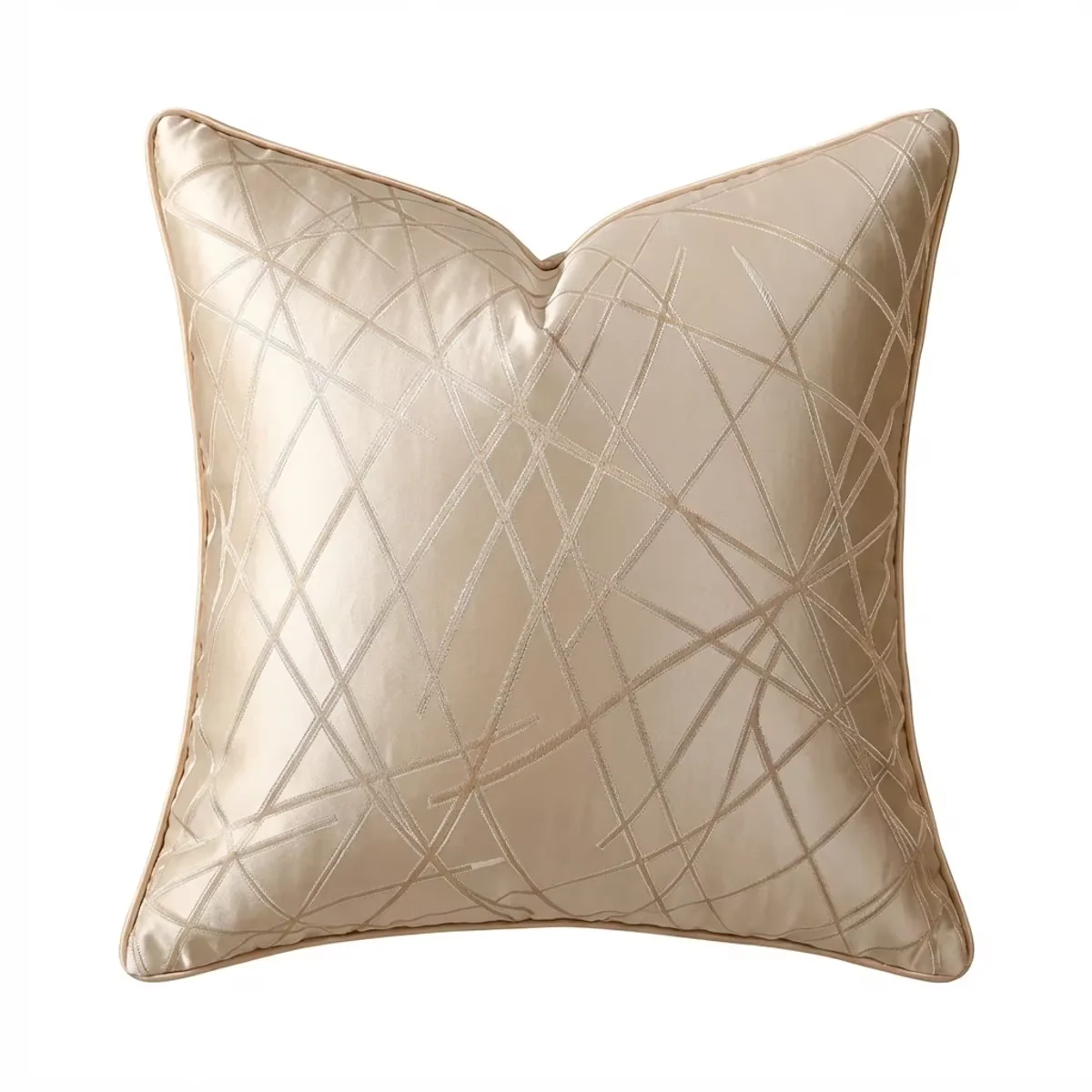 

Элегантная геометрическая наволочка Cojines с высокоточным окантованием, чехол для декоративной подушки 45x45 см, наволочка для изголовья кровати, декор для дома