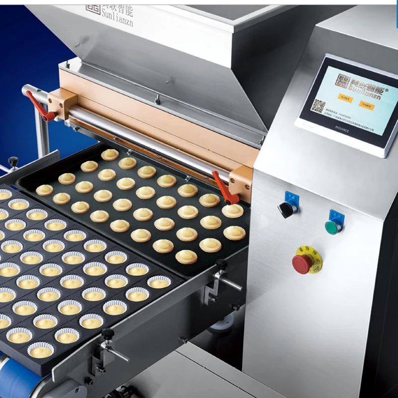 High Efficiency Automatic Cake Making Equipment Cake Batter Depositor Machine for Bakery Labor Saving Production