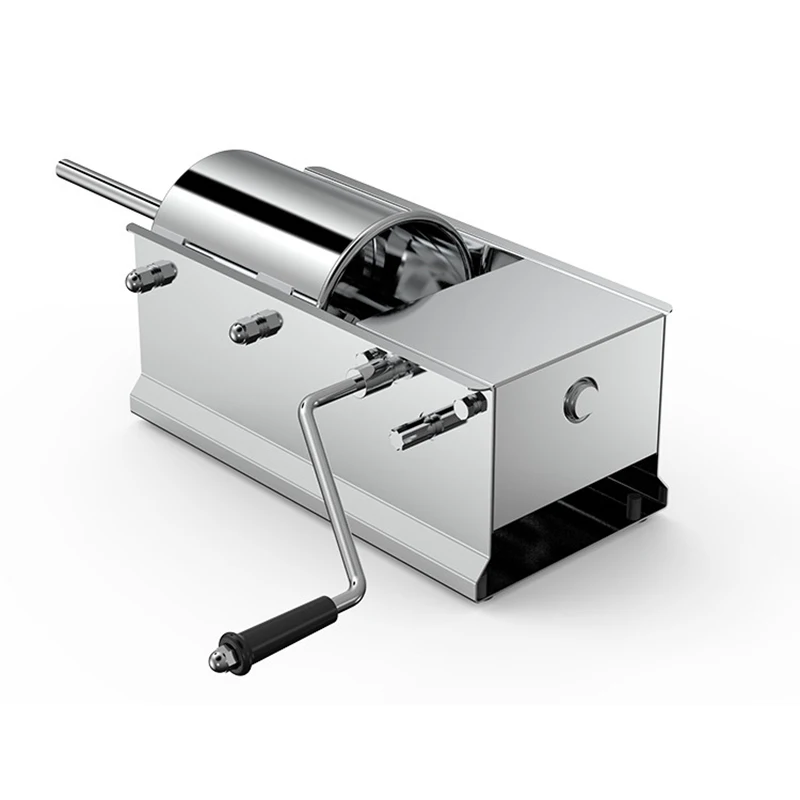 

household hand-cranked sausage machine sausage machine Horizontal 3L manual stainless steel sausage filling machine