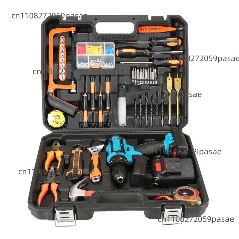 nouvel-ensemble-de-124-outils-multifonctions-pour-l'entretien-coffret-combine-de-perceuse-a-percussion-a-batterie-lithium