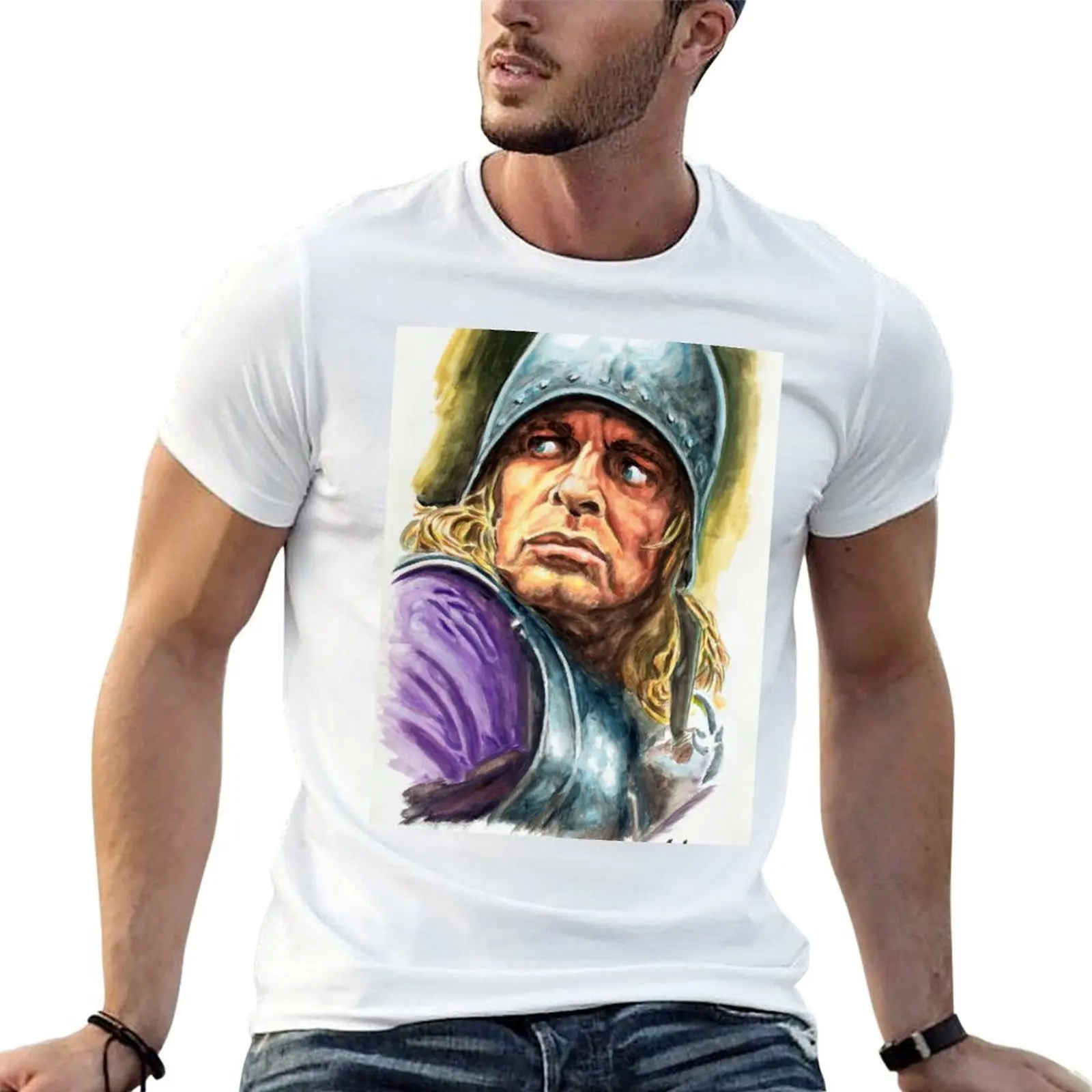 

Klaus Kinski, Aguirre the Wrath of God, painting movie poster T-Shirt man t shirt graphic t shirt for man T-Shirt