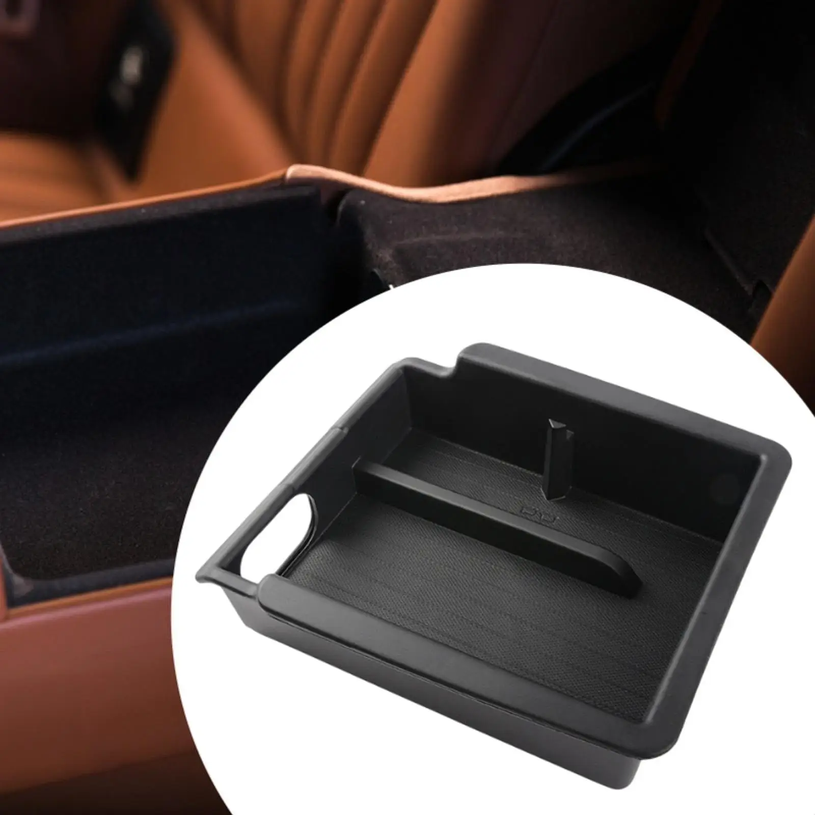 

Automotive Center Console Organizer Tray Large Capacity Holder for Tesla Model Y Model 3 Car Interior