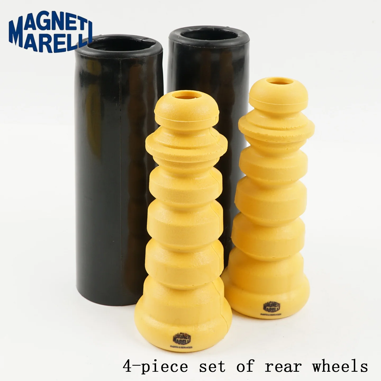 4 Stück 1J0512131 357412303F Stoßdämpfer-Pufferblöcke mit Staubschutz für vorne und hinten, passend für VW Bora, Golf MK4, Jetta, Beetle, Leon. – Detail 5