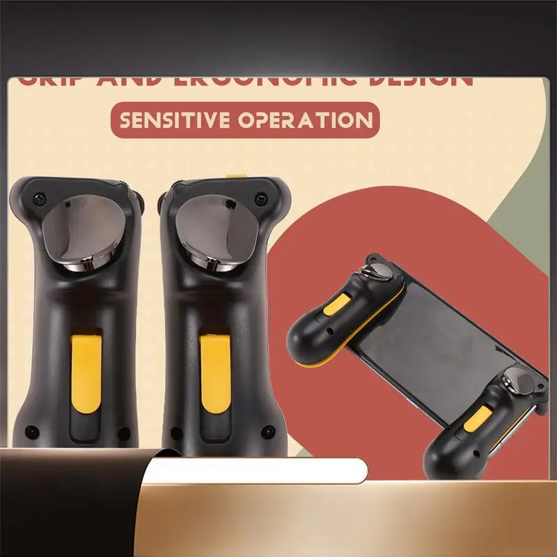 

Мобильный игровой контроллер для Ipad PUBG Trigger Controller L1R1 с 2 парами игровых чехлов для пальцев-X64A