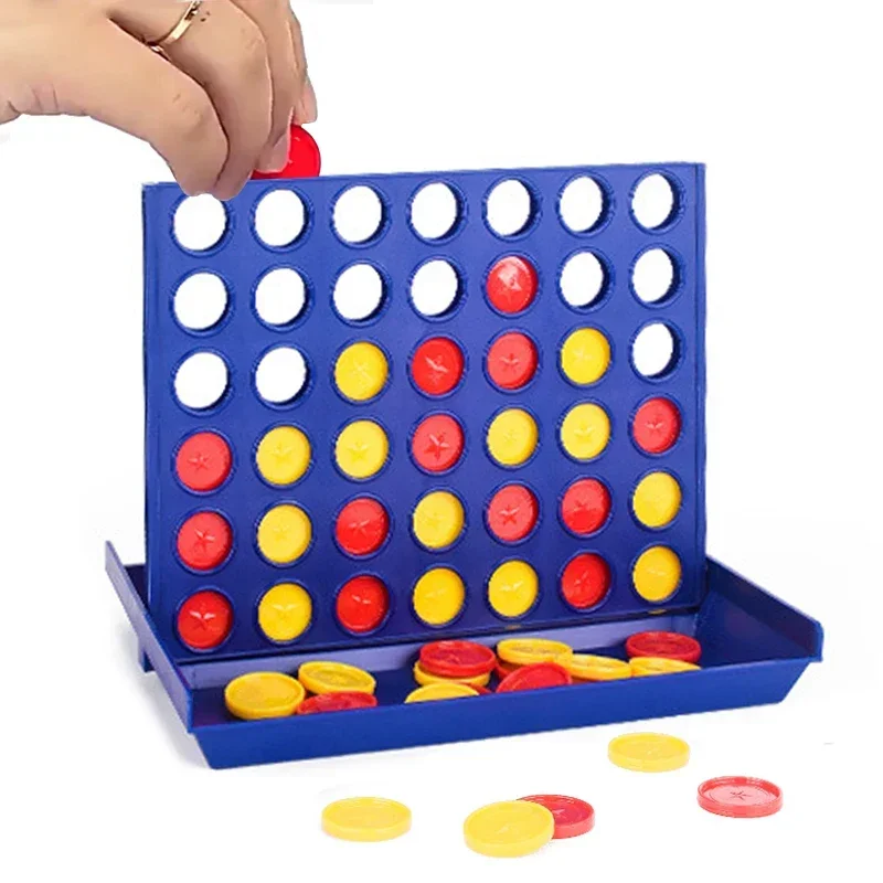 Chess Connect Classic Family Board Game, Four in a Row, brinquedo educativo divertido para crianças, brinquedos de entretenimento para crianças