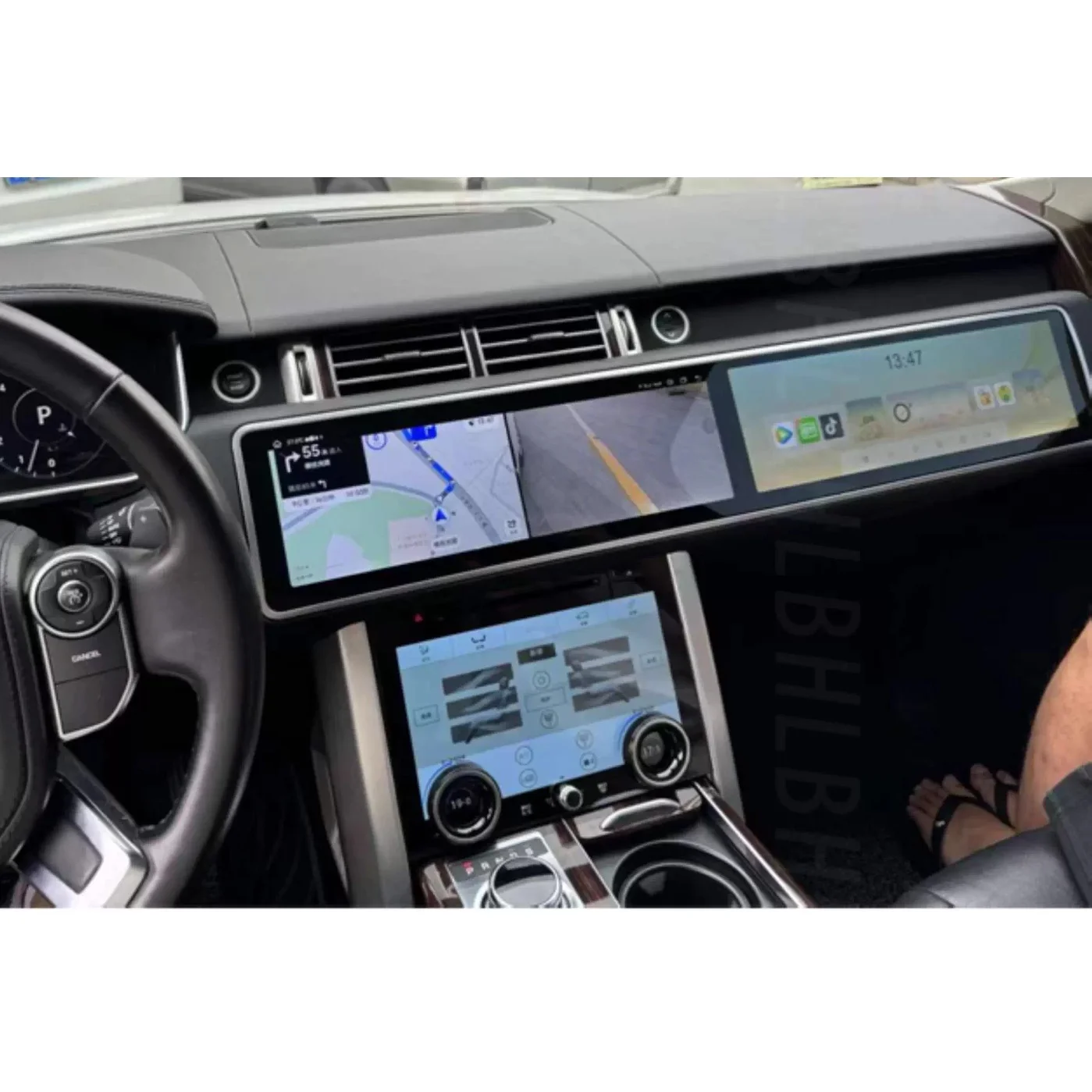 شاشة مزدوجة أندرويد لاند رينج روفر فوغ L405 2013-2019 / سبورت 2014-2017 راديو السيارة السيارات مشغل وسائط متعددة ستيريو #2