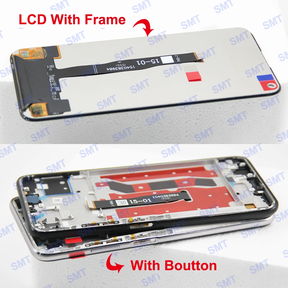 100% Tested lcd For HUAWEI P40 Lite Lcd Display Touch Screen Digitizer Assembly Replacement For HUAWEI Nova 7i JNY-LX2 LCD