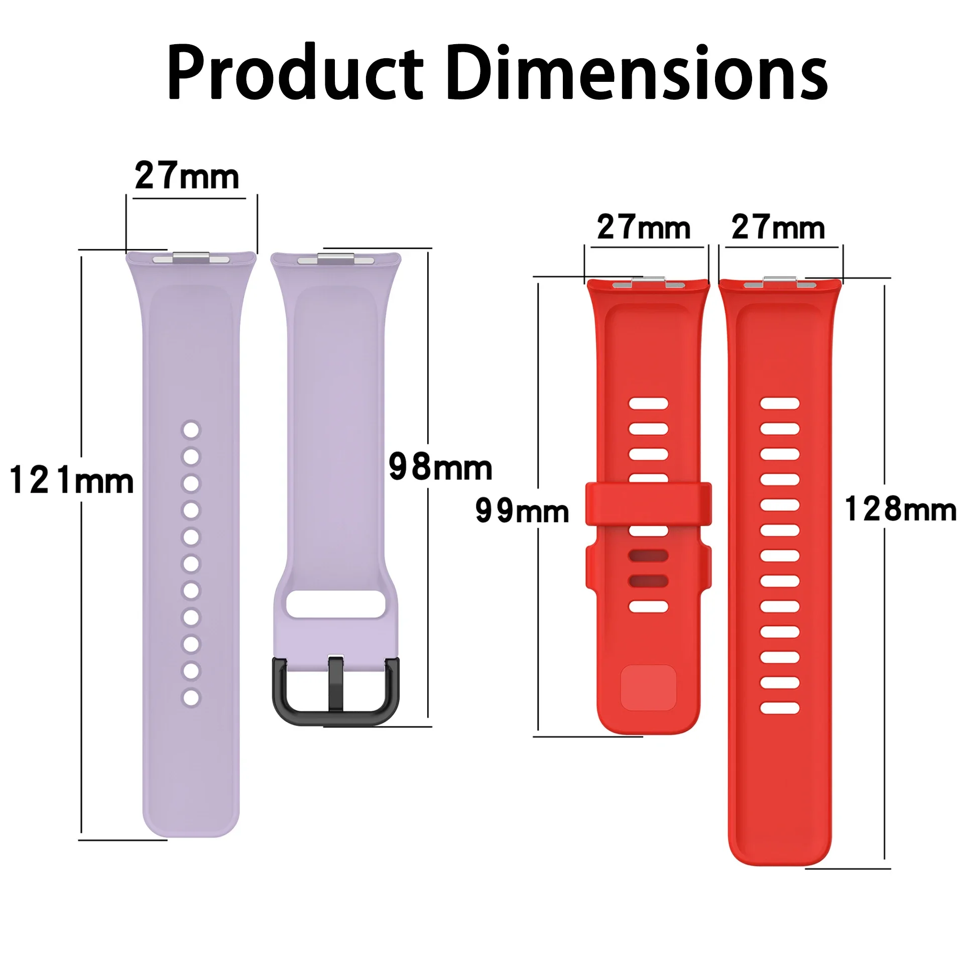 Original Silicone Strap For Redmi watch 4 5 SmartWatch WristBand Xiaomi Mi Band 8 Pro/9 Pro Bracelet Watchband Accessories 2026