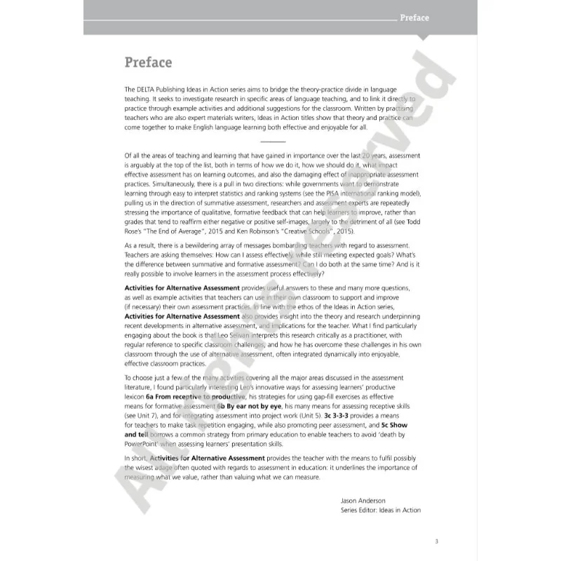 أنشطة لأفكار التقييم البديل في عمل دلتا دلتا للنشر 9783125017368 كتاب