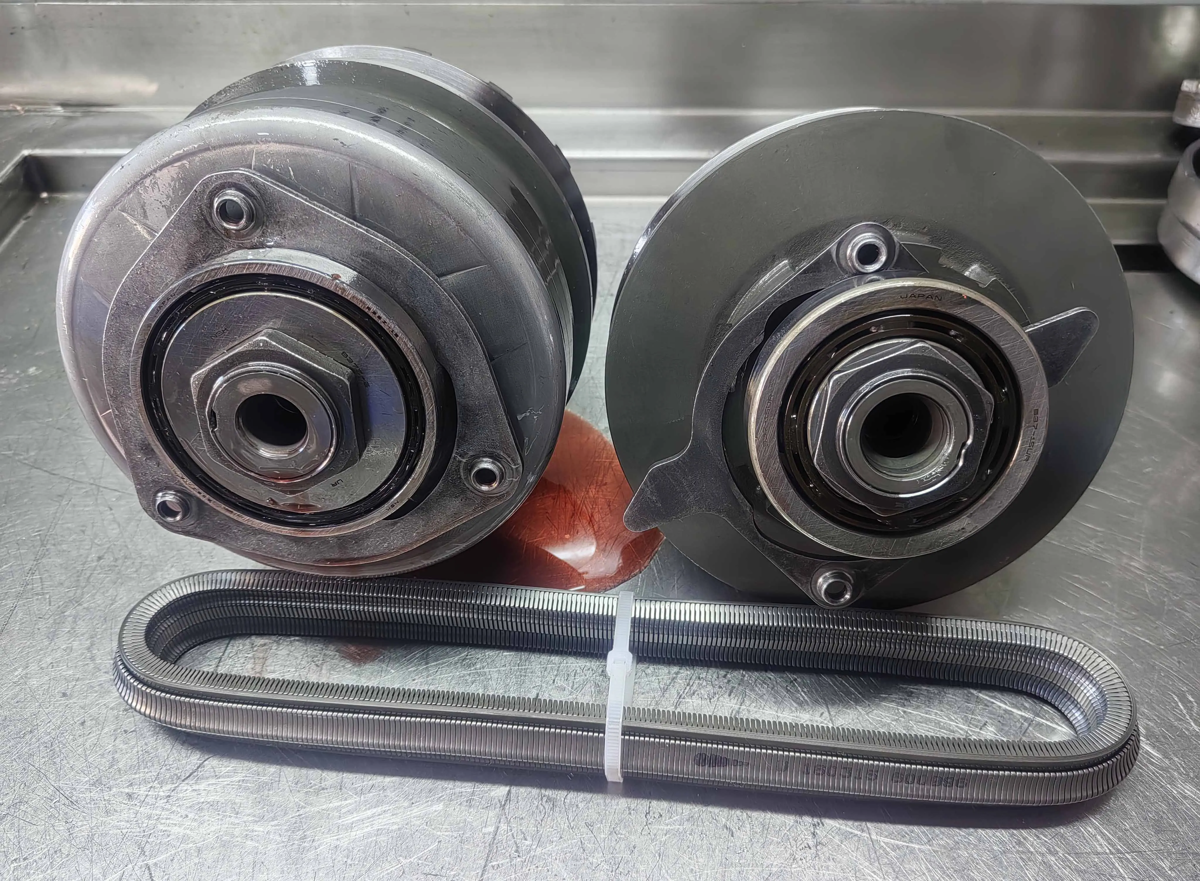 Car Transmission Parts K114 K115 CVT Chain Pulley Kit RAV4 C-HR NX200 UX200 Gearbox Pulley Assembly