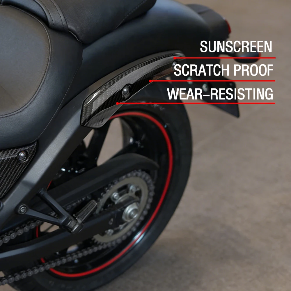 

For Kawasaki 2015-2025 Vulcan S 650 motorcycle modified with carbon fiber rear fender accessories