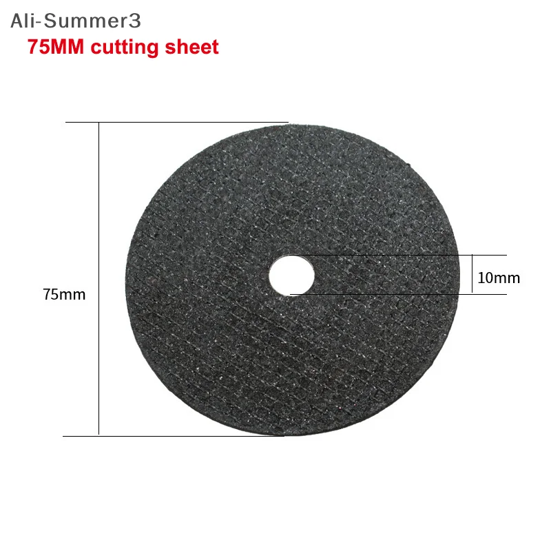 (YY) 7 قطعة 2025 جديد 75 مللي متر أسطوانة تقطيع لثقب زاوية 10 مللي متر منشار دائري شفرة ساندر الرملي أداة #4