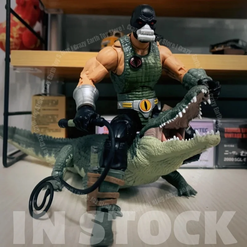 

【В наличии 】 Оригинальная коллекция передвижных кукол Haiya Hiya 1/18 Gijoe Crocodile Master Fashion Trend Toy