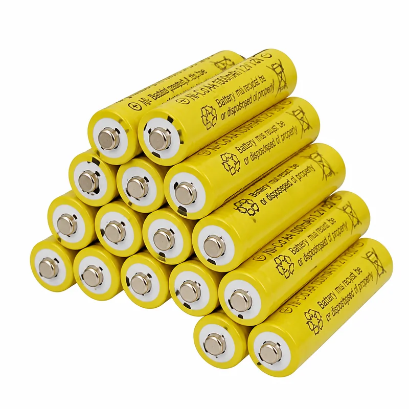 AA 1.2V 1000mAh Ni-Cd Rechargeable Lpega Battery for Flashlight Electric Toys