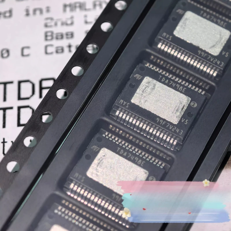 5PCS/LOT  TDA7498E,TDA7498ETR 160W+160W Dual BTL Class D Audio Amplifier