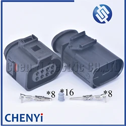 8 Pin 1.5mm Auto Waterproof Connector Car Radar Gearbox Wiring Harness Socket 1J0973714 1J0973814 1J0 973 714 1J0 973 814