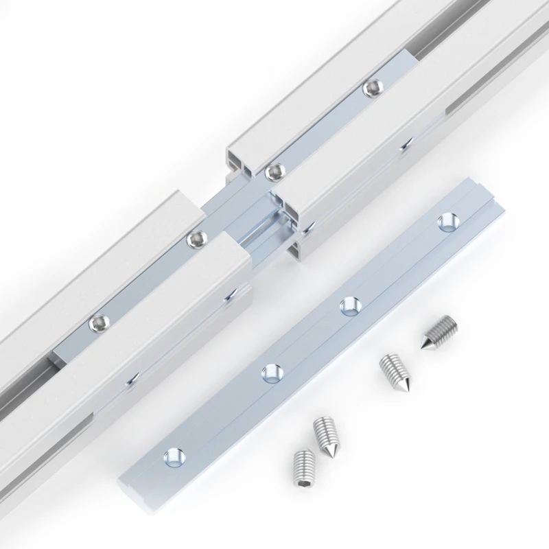 Aluminum Connector Bracket Fastener M5 M6 M8 Screw For 20/30/40/45Series GB EU Standard Aluminum Profile Straight Line Connector