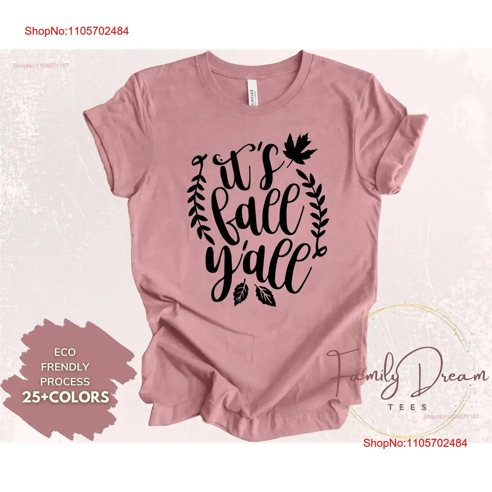 It's Fall Yall T Shirt Pumpkin for Women Happy Thanksgiving Womens vintage Washed Breathable fashion Stretched Stylish Soft
