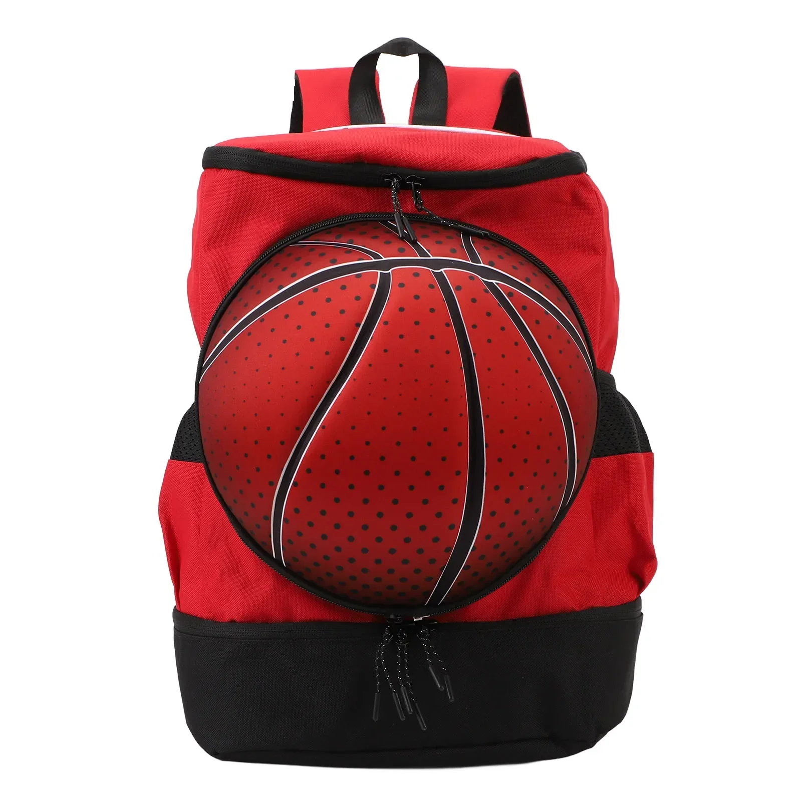 

Basketball Backpack Sports Soccer Bag with Ball Shoe Compartment for Football Gym Outdoor Equipment M Size