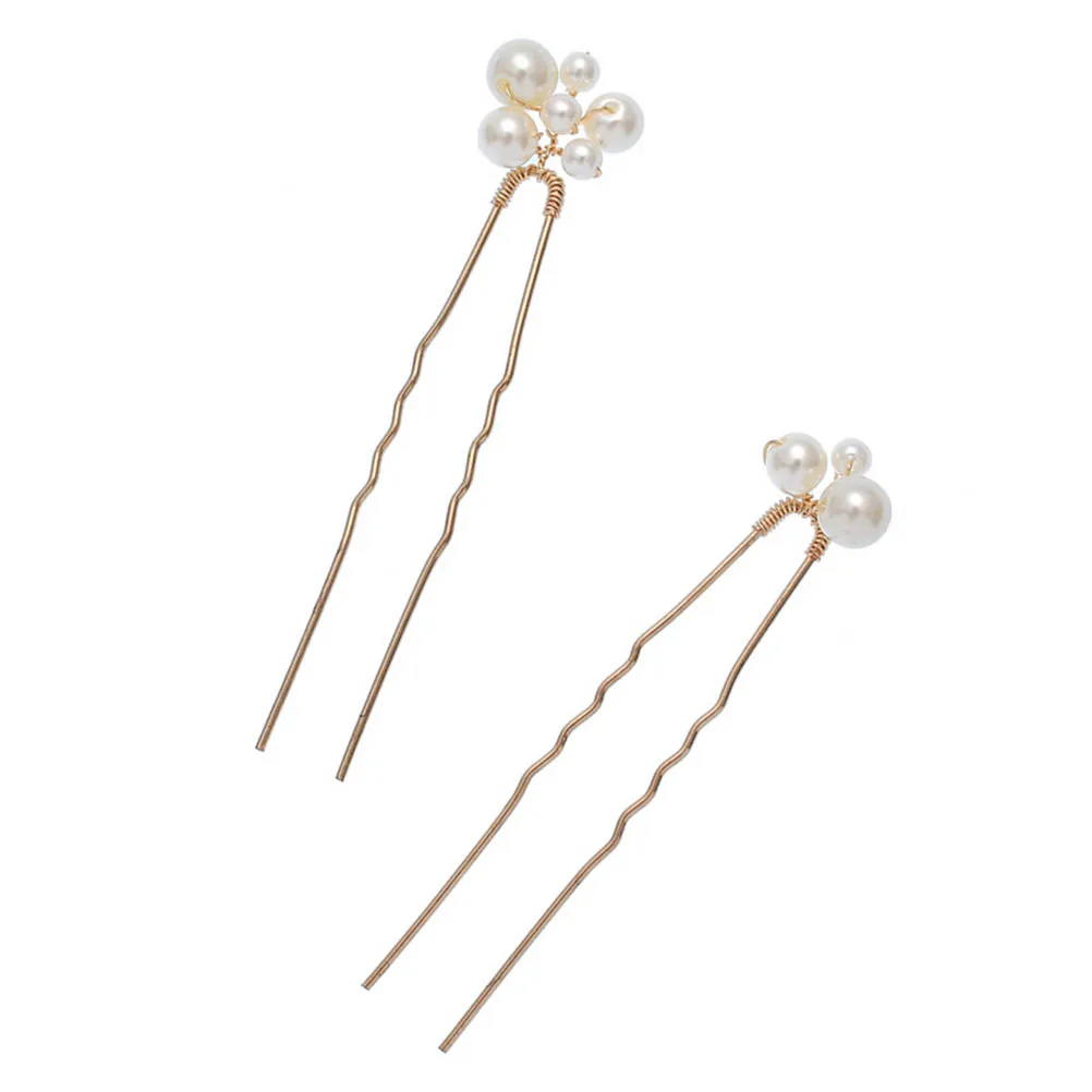 

5pcs Bridal Headdress For Bride Hair Comb Clip Set Comb Hairpin Set Elegant Bridal Headdress for Bride Wedding Party Prom
