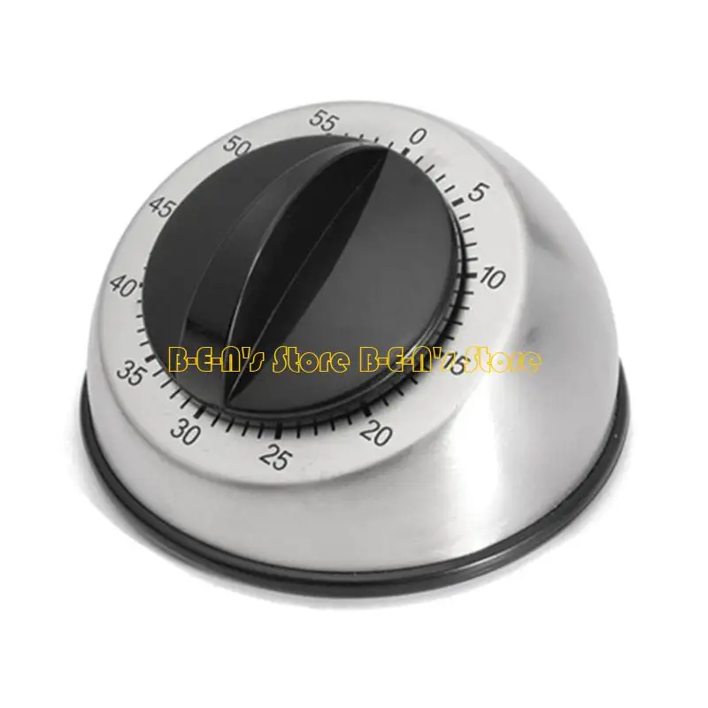Y1AD Alarm Kitchen Timer Round Mechanical Countdown Time-Reminder Cooking Baking Tool