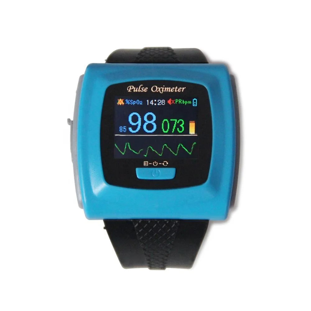 CONTEC CMS50F CE Wrist rechargeable battery telemedicine system pulse oximeters