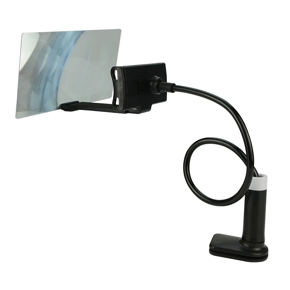 3X HD Helping Hands Loupe Mobile Phone Screen Magnifier with Lazy Stand Magnifying Glass for Reading Newspapers