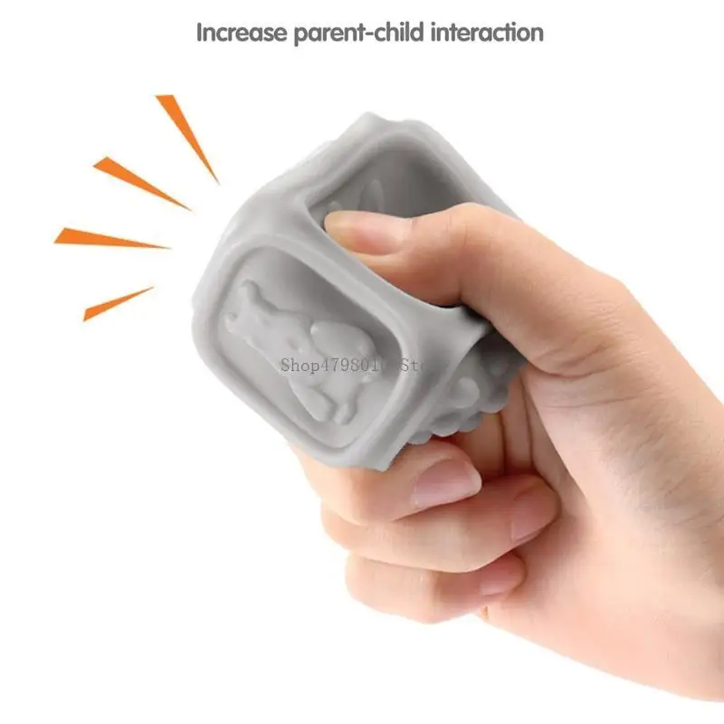Novelty High Quality Silicone Massage for Play Cube for Creative Children’s Gift