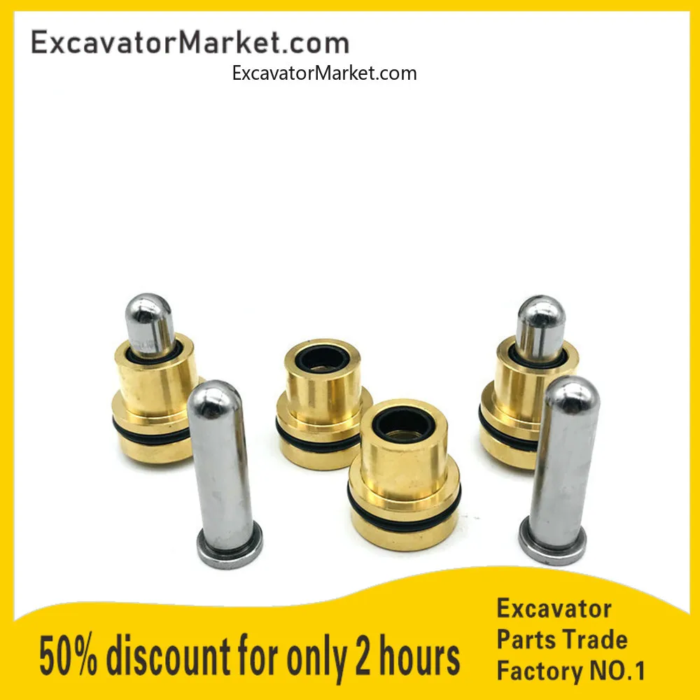 

Hitachi Ex60 70 120 130 200 210 300 450-2-3-5 Joystick Handle Bullet Oil Seal Repair Kit Excavator Parts