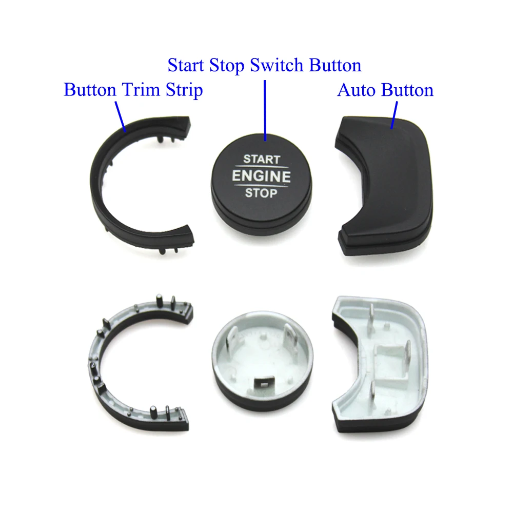 For Benz GLE G Class W167 W463 W465 Car Start Stop Switch Auto Button Engine Ignition Cover Trim Strip Replacement 1679054901