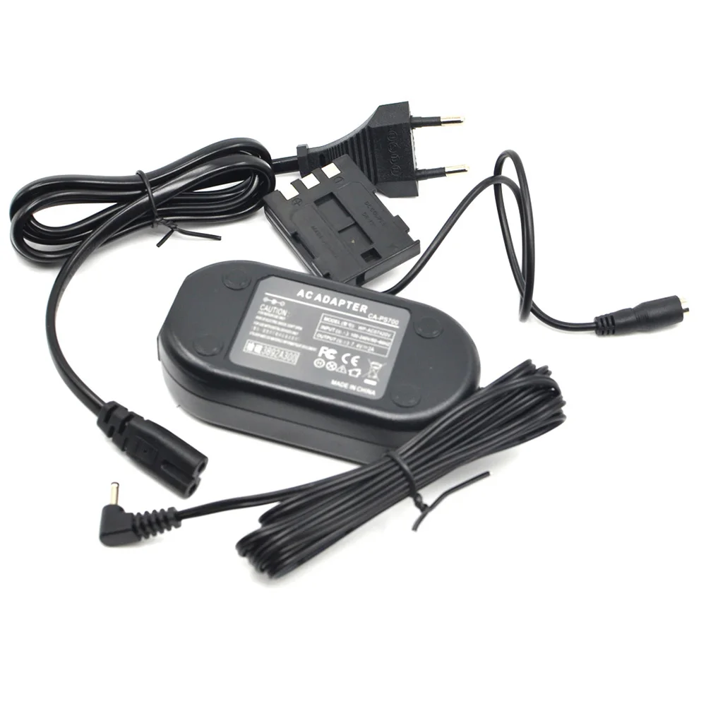 ACK-DC20 AC Adapter Power Charger CA-PS700 DR-20 DC Coupler NB-2L Dummy Battery for Canon G7 G9 S80 EOS 350D 400D XT XTi S40 S45