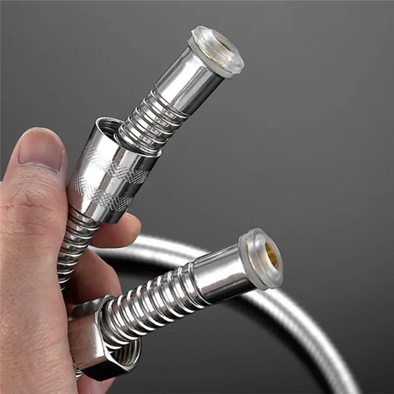 

A013 1.5Meters Stainless Steel Shower Pipe Extension Shower Bathroom Water Heater Stainless Steel Hose