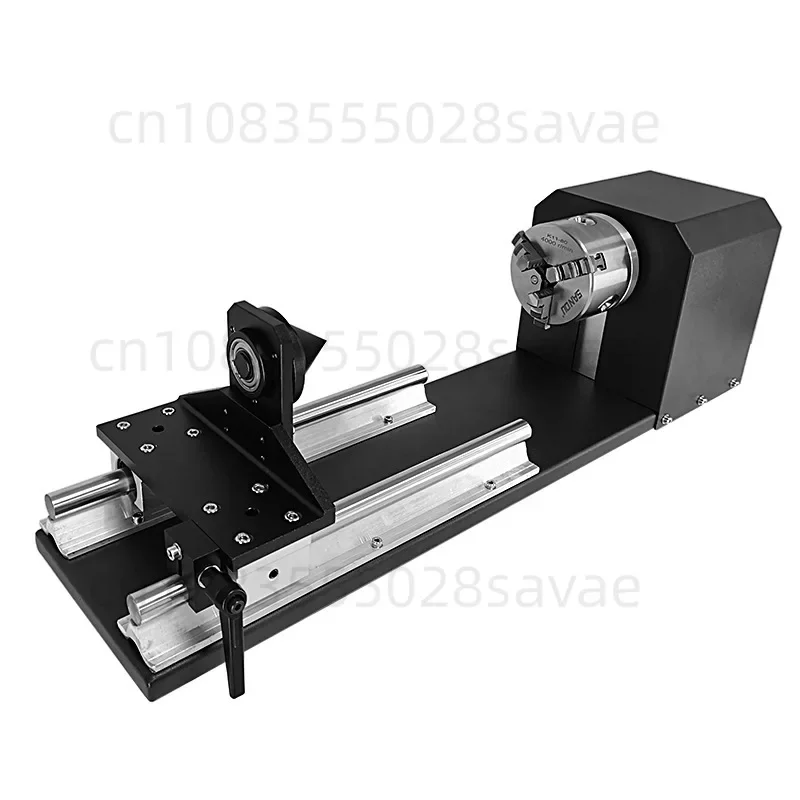 

Laser lettering engraving, auxiliary fixture telescopic tooling 360 degree rotating shaft card plate tail top platform