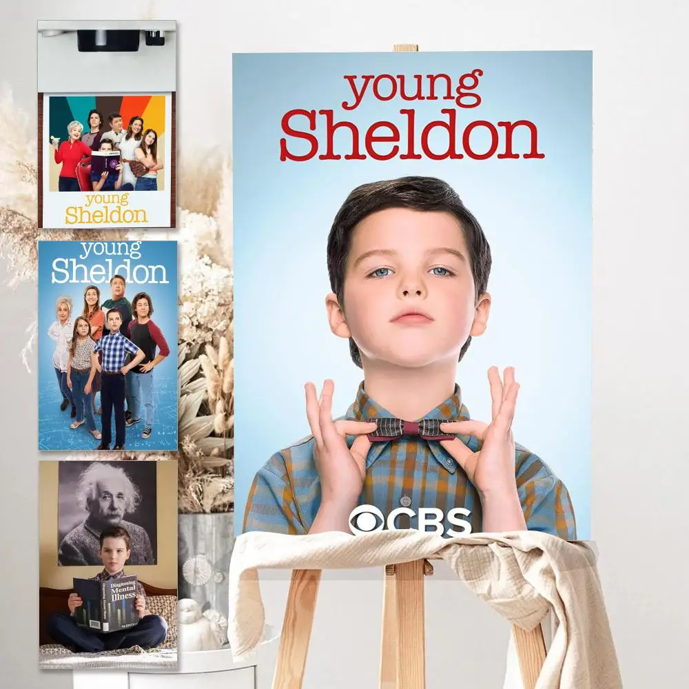 ملصق HD أنيمي موضوع ساخن المغني/OST/فيلم مقاوم للماء عصا ذاتية ديكور المنزل المسلسلات التلفزيونية شيلدون الصغيرة #2