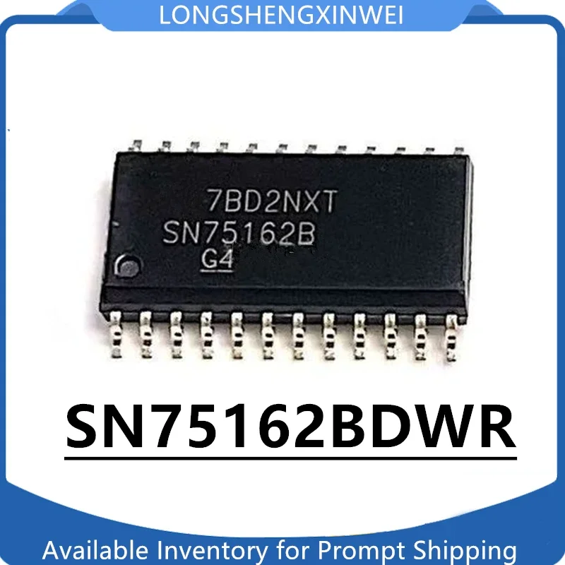 

Новый оригинальный чип приемопередатчика SN75162BDWR, 4 шт., в корпусе SOP24, с маркировкой SN75162B