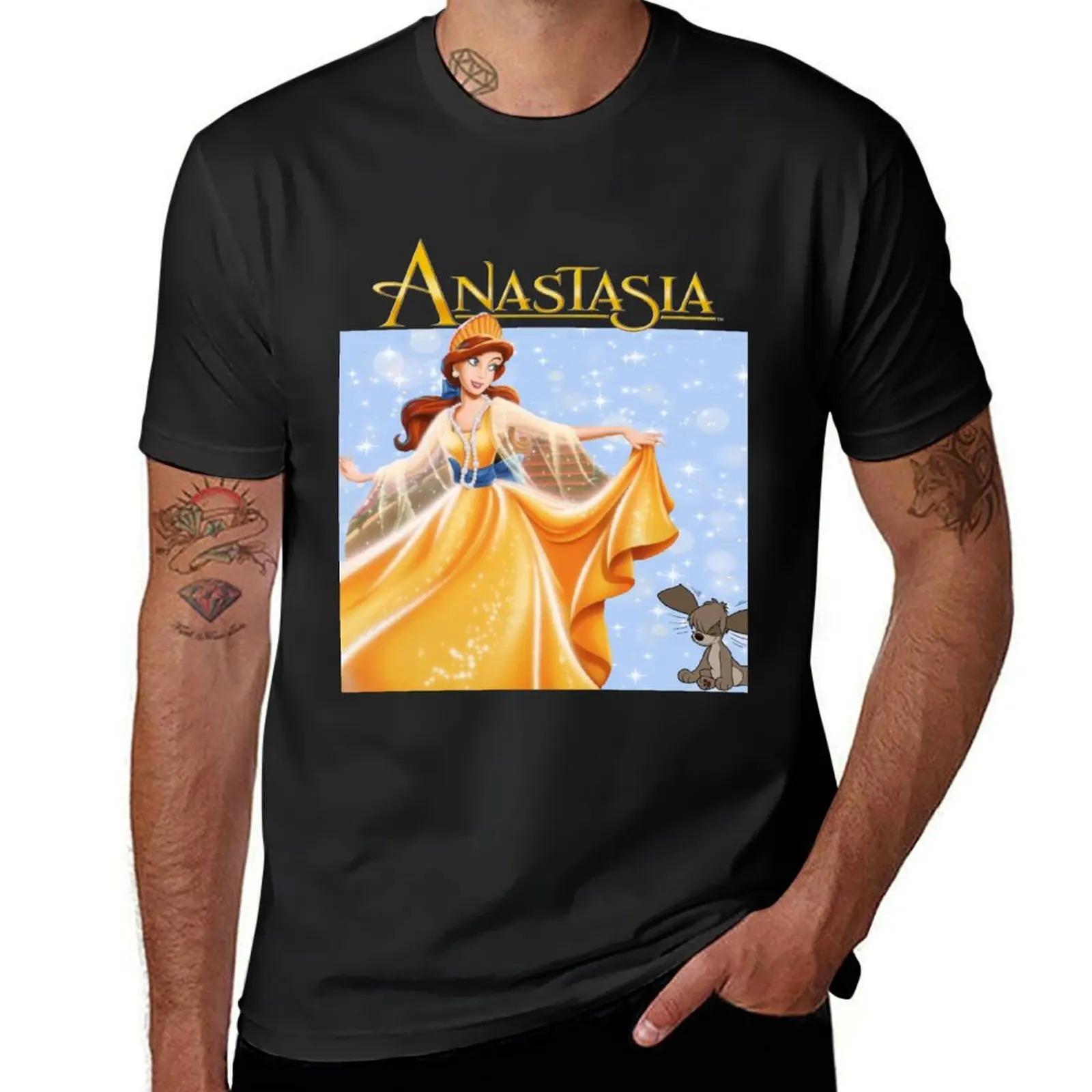 Anastasia 1997 (Romanov) T-Shirt quick drying heavyweights vintage summer clothes mens graphic t-shirts hip hop