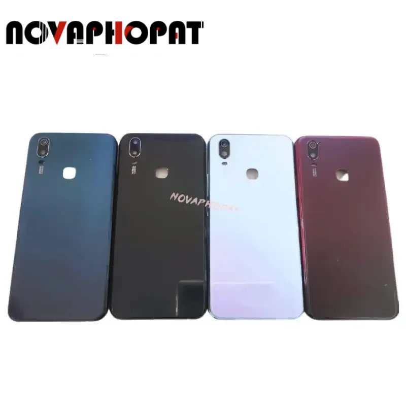 

ДЛЯ VIVO Y11 2019 ЖК-дисплей рамка средняя рамка задняя крышка корпус аккумуляторной батареи с камерой стеклянный объектив Боковая кнопка