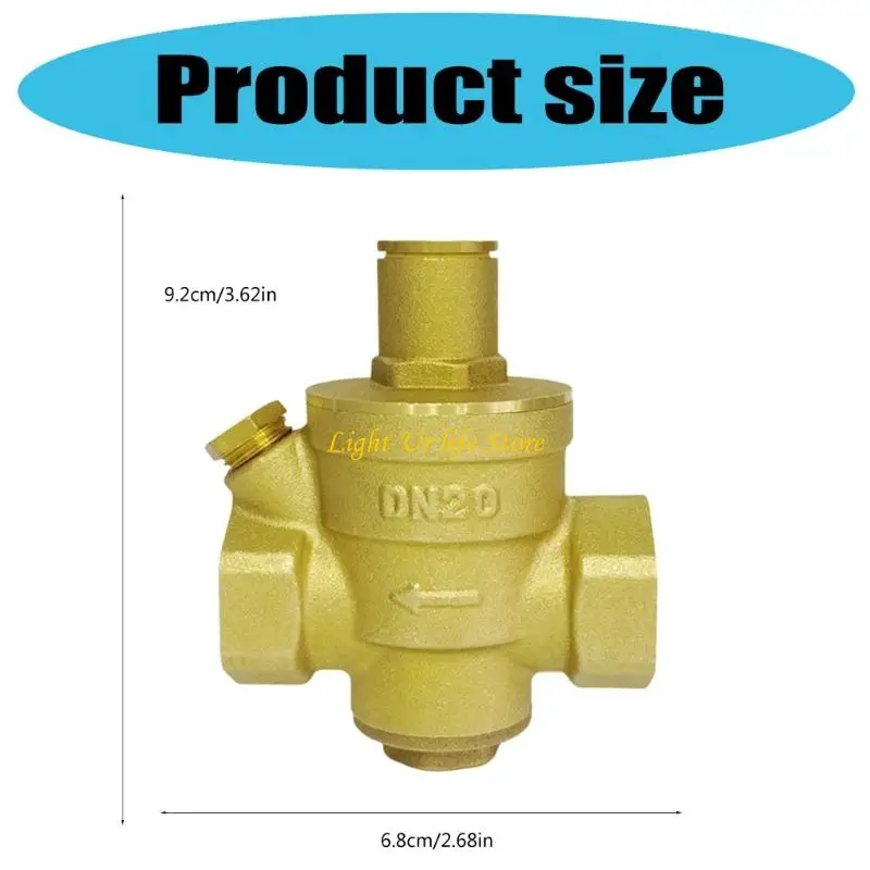 63HA Brass Water Pressure Reducing Maintaining Valves Enduring Regulator Valves