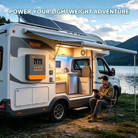 PowMr 45A 35A 25A MPPT Solar Charge Controller 12V&24V Auto 99.9% MPPT Tracking Efficiency 3 Stage Charging with LCD Display PV Overcurrent Short Circuit & Reverse Polarity Protection for RV Marine Off Grid Solar System