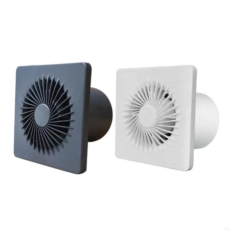 Y5GD Kitchen Air Vent Window Wall Fan Quiet Ventilator Efficient Moisture Elimination